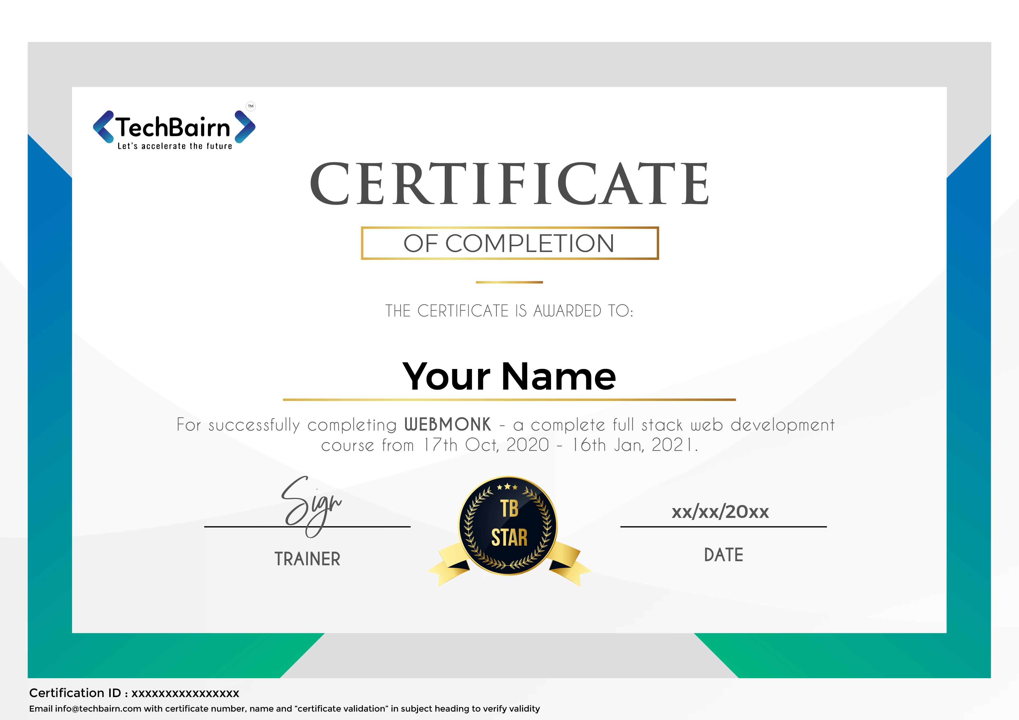 techbairncertificate