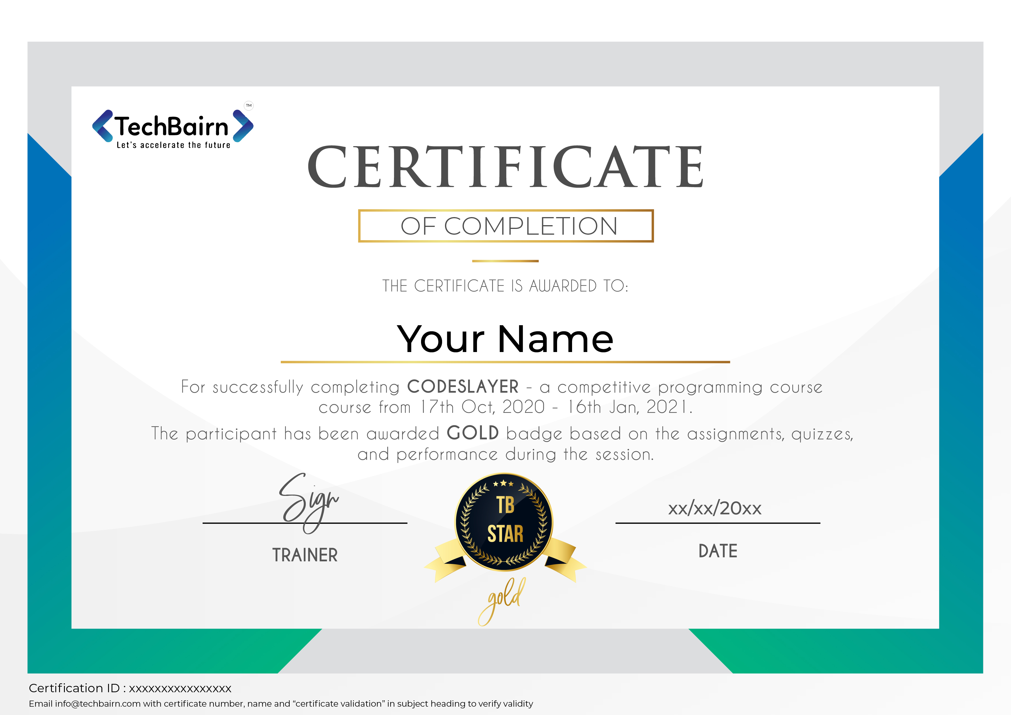 techbairncertificate